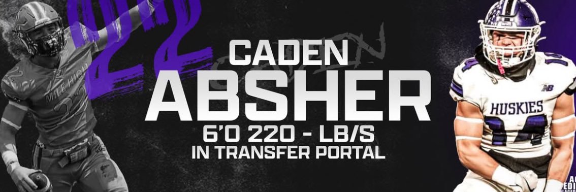 Caden Absher's banner