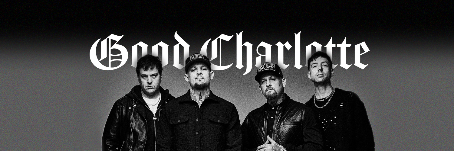 Good Charlotte's banner