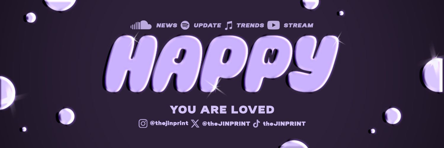 JIN PRINT is HAPPY's banner