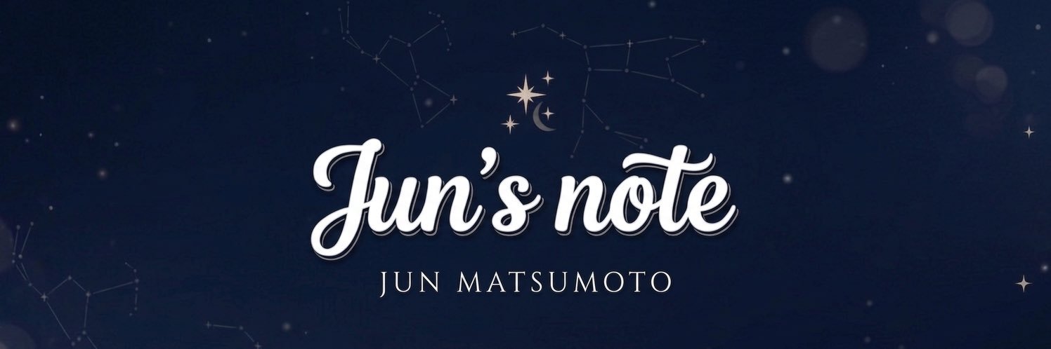 Jun's note's banner