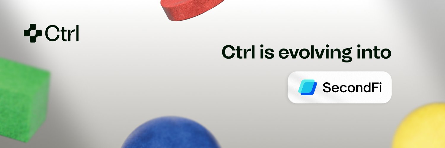 Ctrl Wallet ✜ is evolving into SecondFi's banner