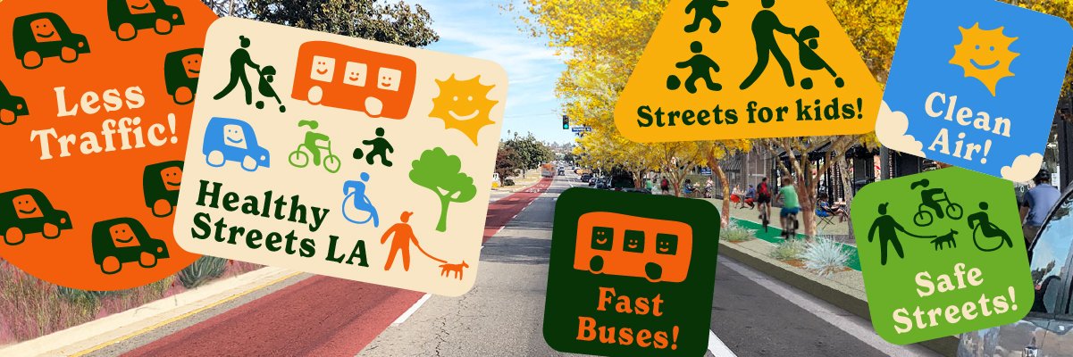 Streets For All's banner