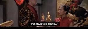 But for me, it was Tuesday's banner