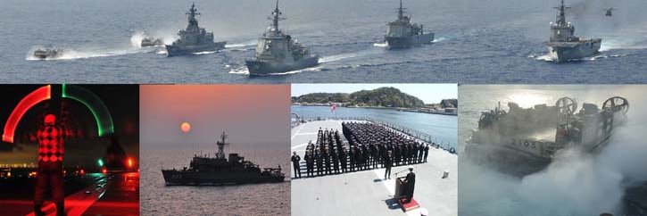 海上自衛隊　水陸両用戦機雷戦群's banner