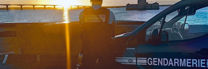 Gendarmerie de la Charente-Maritime's banner