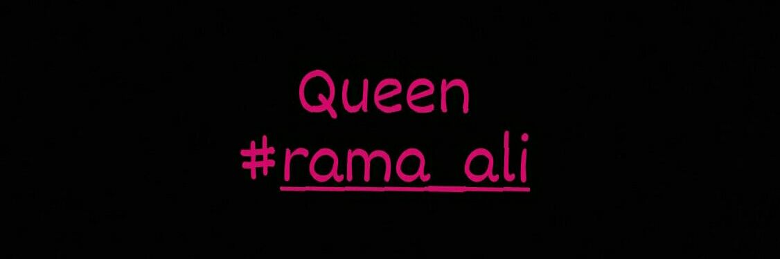 Rama ali 🍑👑's banner