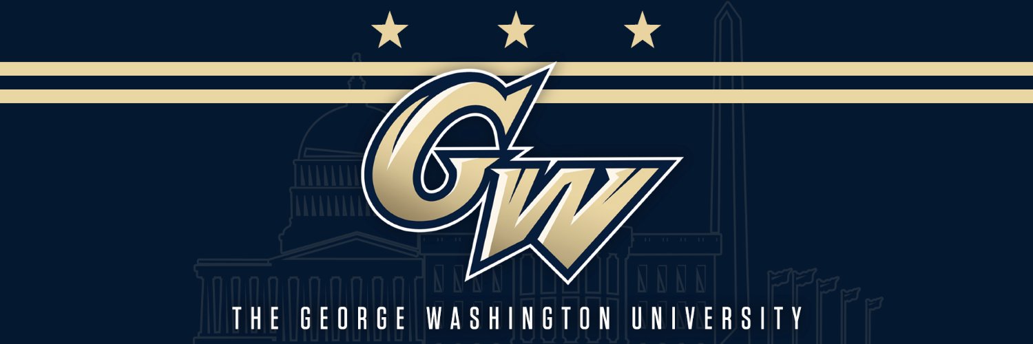GW Softball's banner