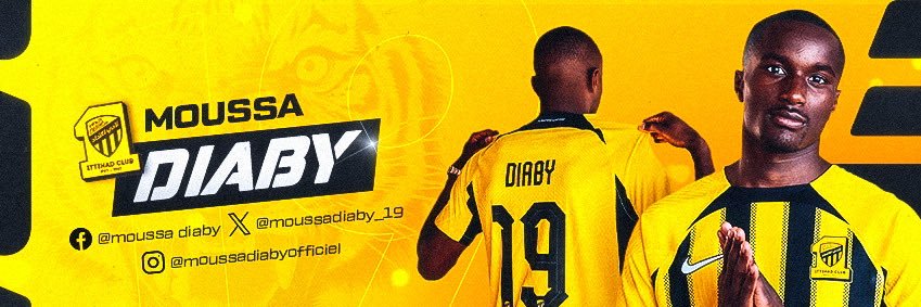 Moussa Diaby's banner