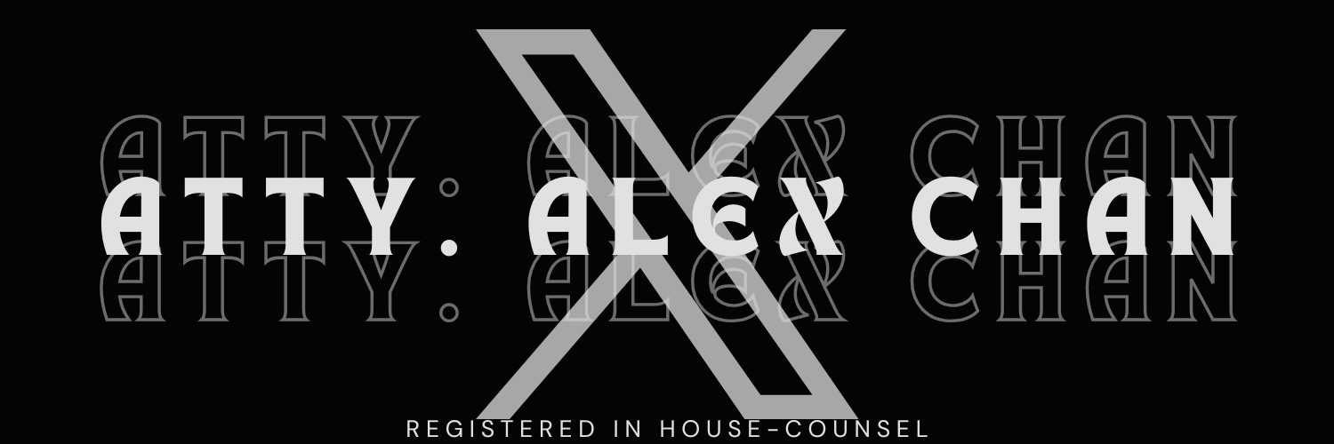Atty. Alex Chan's banner