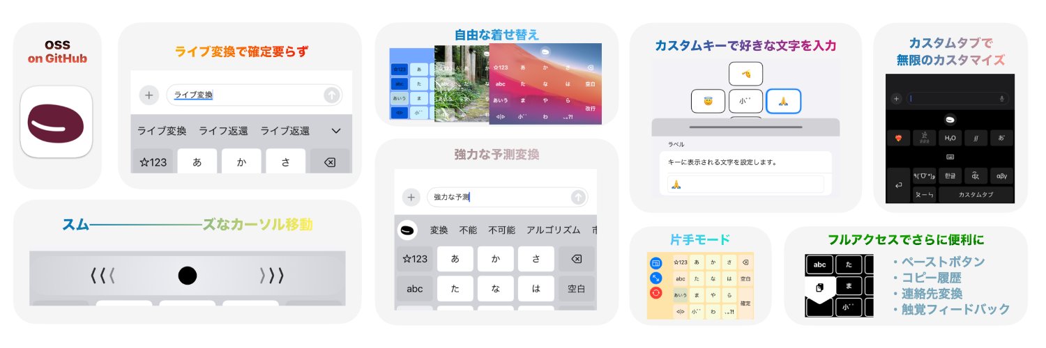 azooKey｜オープンソースの日本語入力's banner