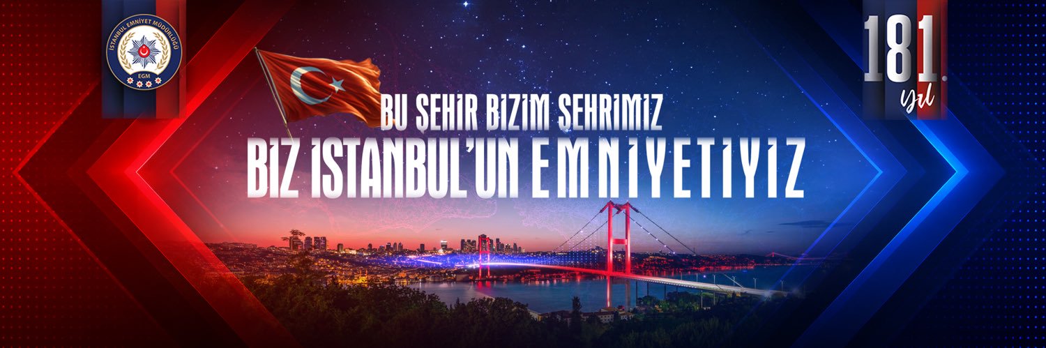 İstanbul Emniyet Müdürlüğü's banner