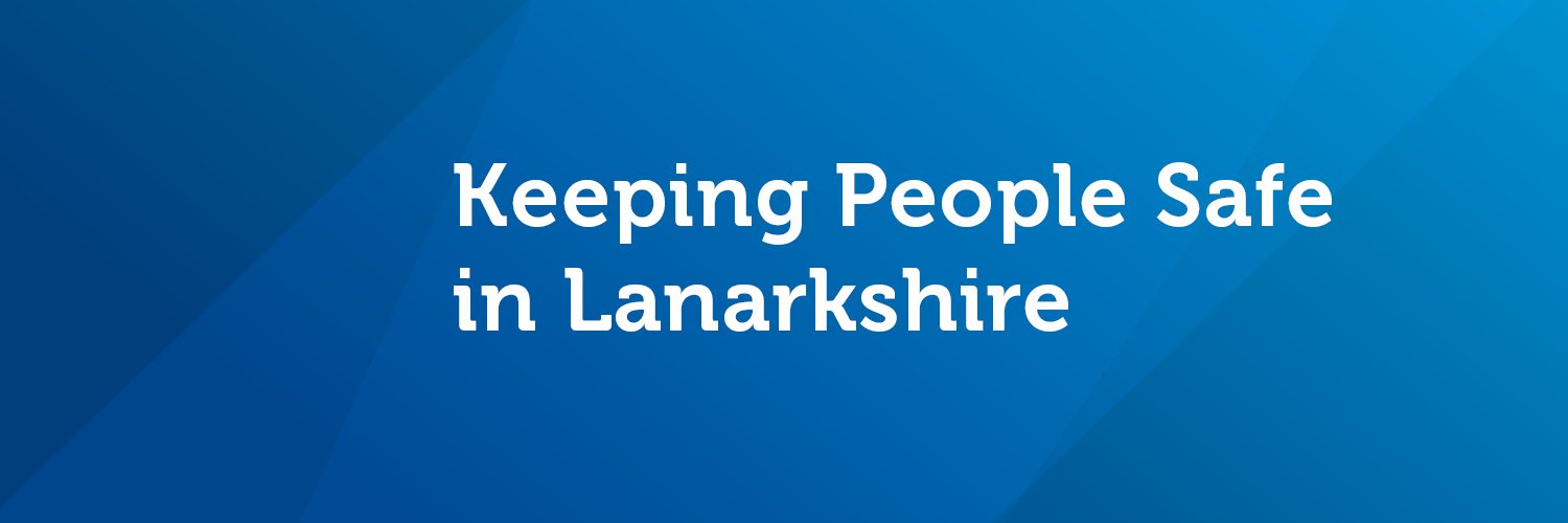 Police Scotland Lanarkshire's banner