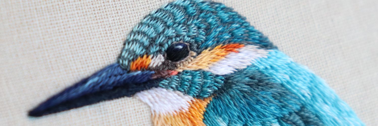 羽と糸＊鳥の刺繍作家＊'s banner