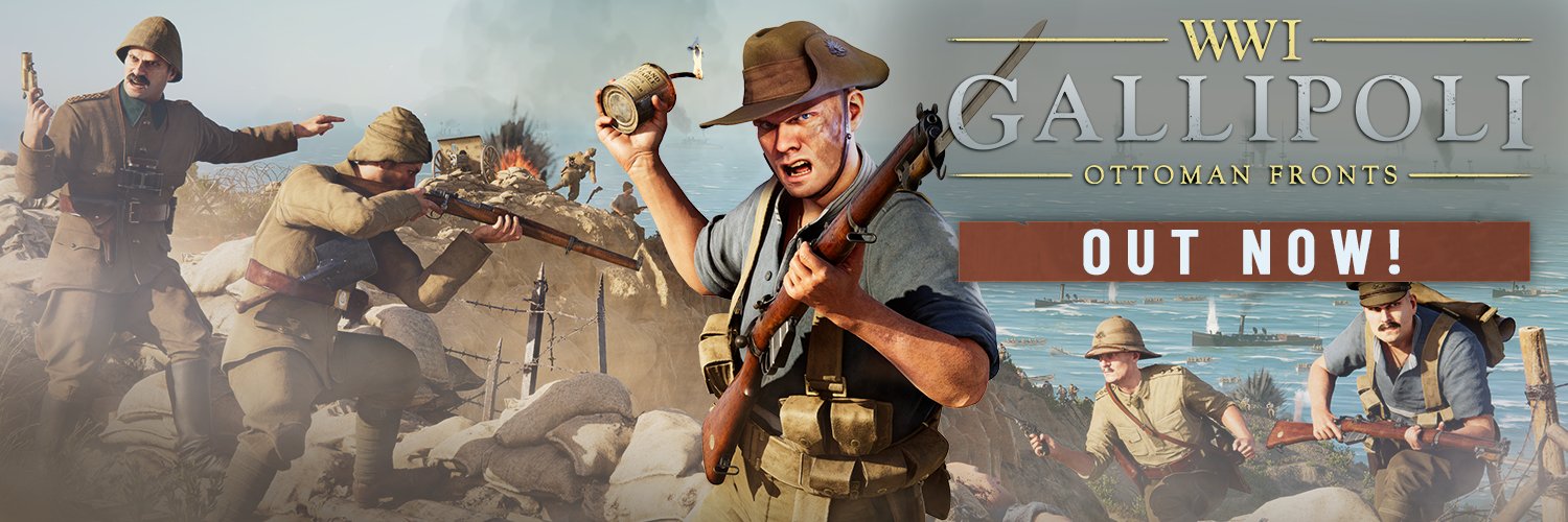 WW1 Game Series - Gallipoli is OUT NOW!'s banner