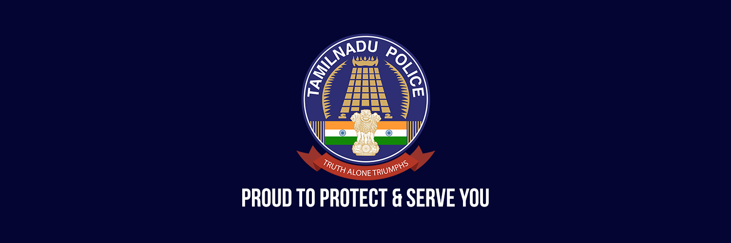 Tamil Nadu Police's banner