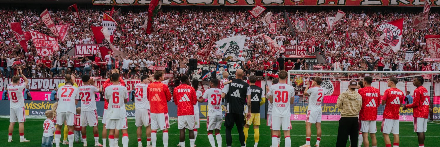 1. FC Köln's banner