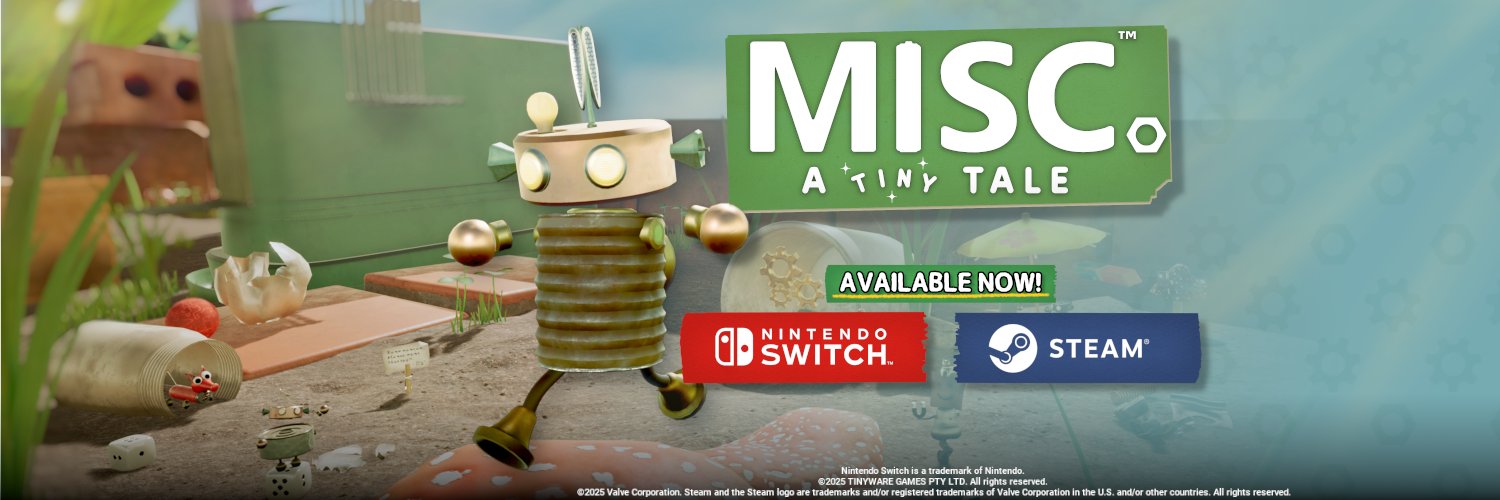 Misc. A Tiny Tale ✨ OUT NOW ON STEAM & SWITCH!'s banner