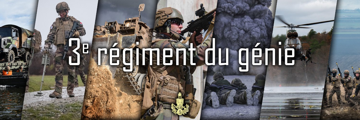 3e régiment du génie's banner
