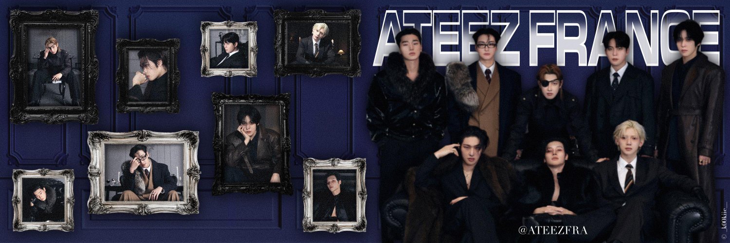 ATEEZ FRANCE • FANBASE's banner