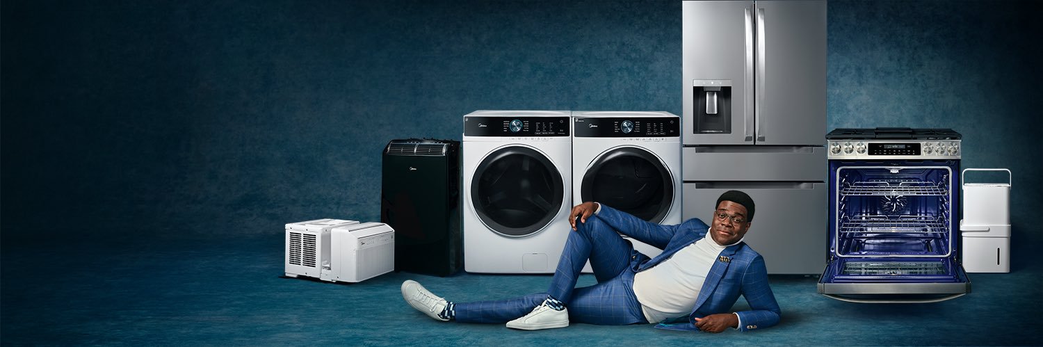 Midea America's banner