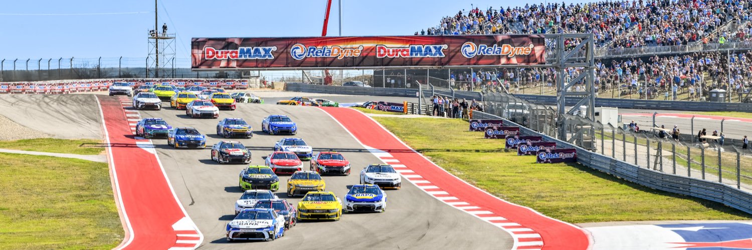 NASCAR at COTA's banner