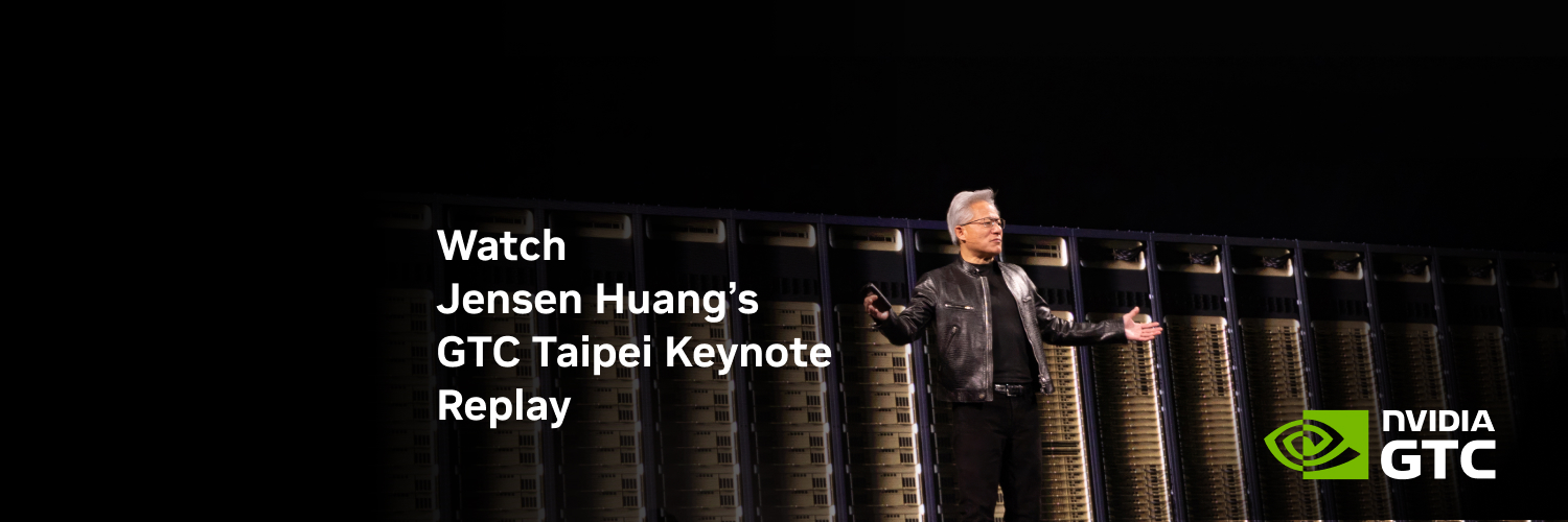 NVIDIA GTC's banner