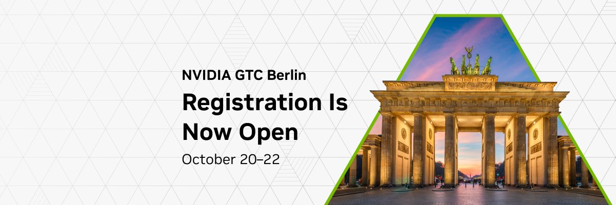 NVIDIA GTC's banner