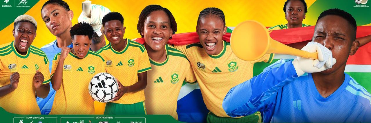 Sasol Banyana Banyana's banner