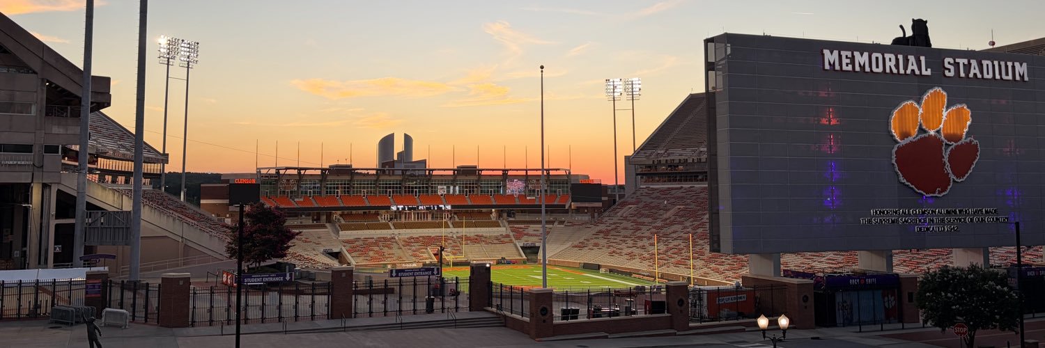 Clemson Athletics's banner