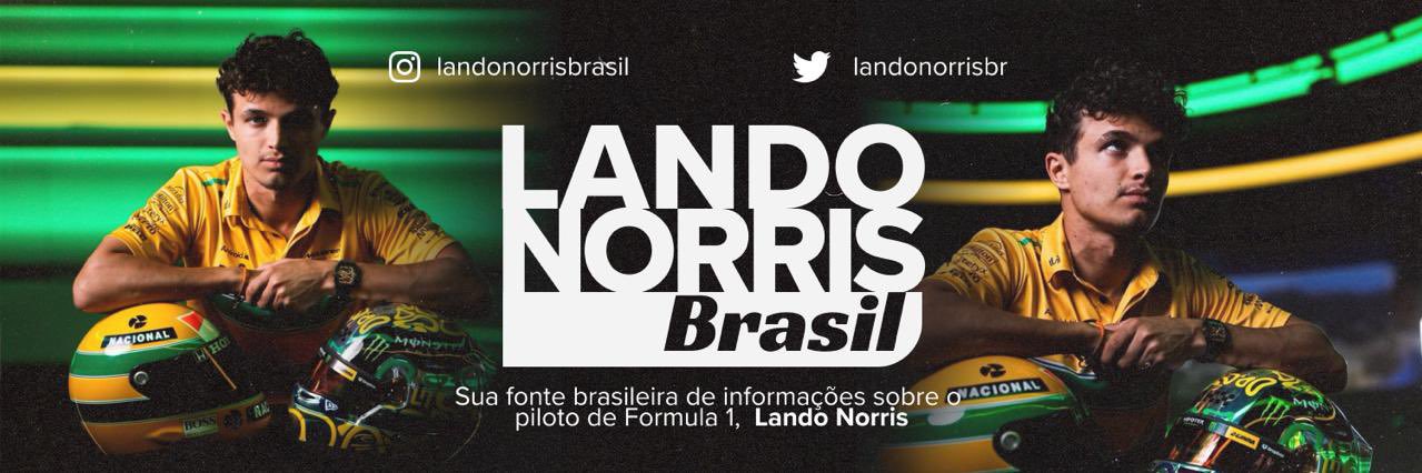Lando Norris Brasil's banner