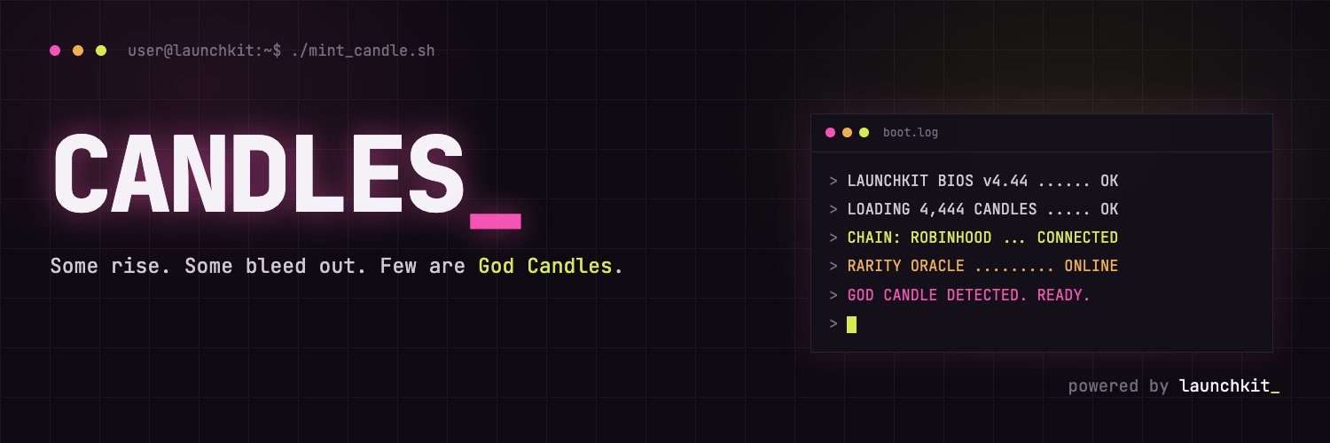 Candles's banner