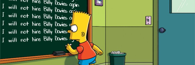 Simpsons NFFC's banner
