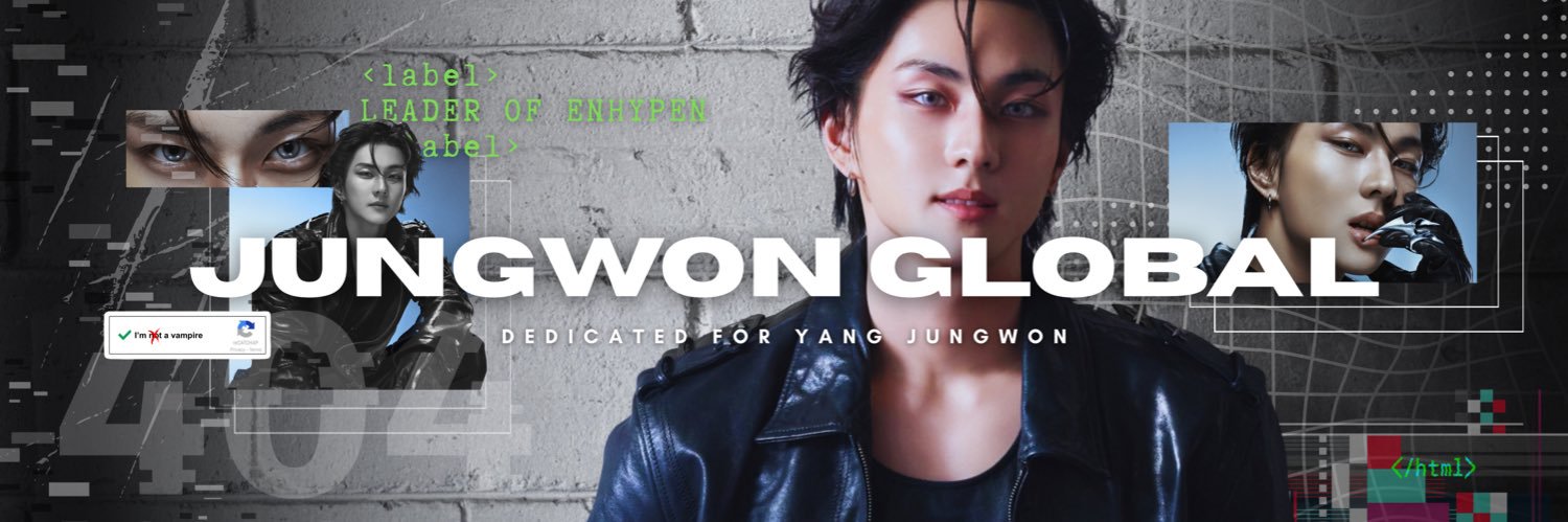 ENHYPEN JUNGWON GLOBAL's banner