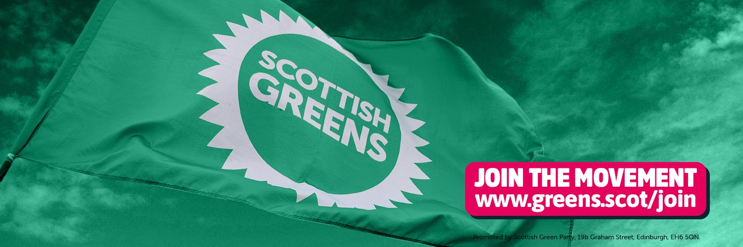 Scottish Greens's banner