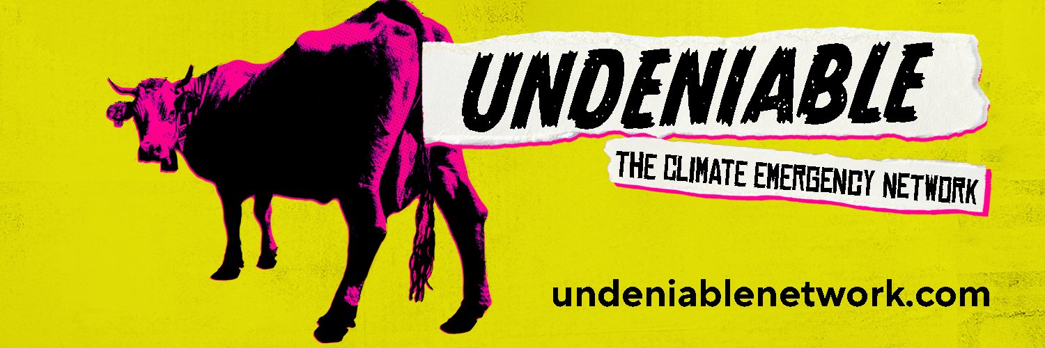 Undeniable: The Climate Emergency Network's banner