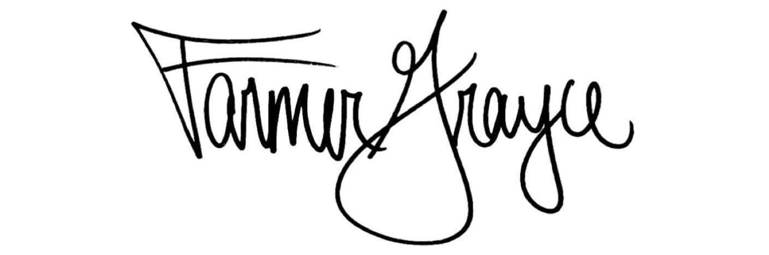 Farmer Grayce's banner