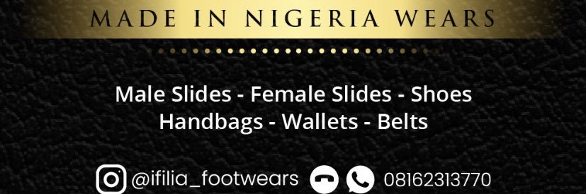 ifunanya of IFILIA_FOOTWEARS's banner