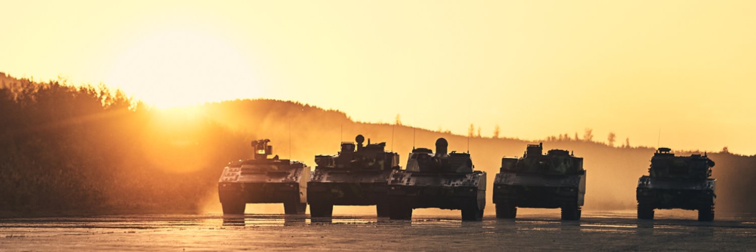 BAE Systems Hägglunds's banner