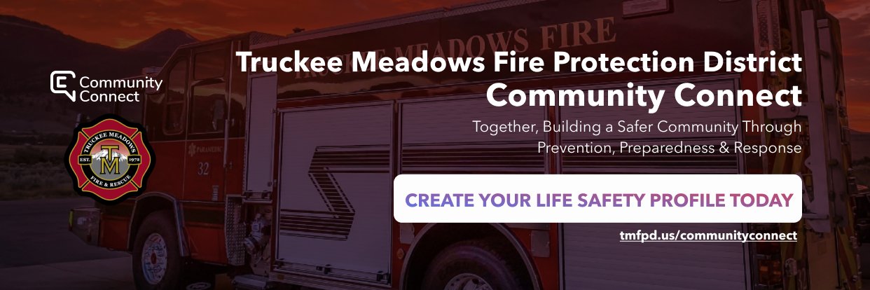 Truckee Meadows Fire & Rescue's banner