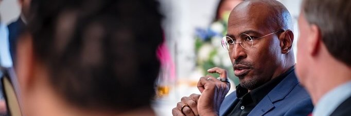 Van Jones's banner