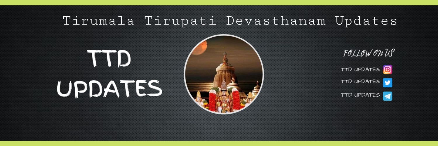 Tirumala Tirupathi Updates's banner