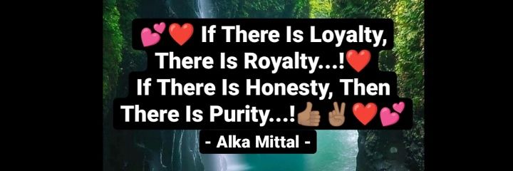 Alka Mittal's banner