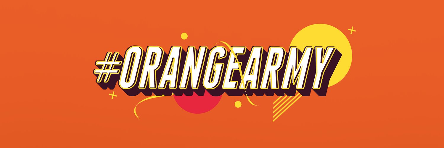 Orange Army's banner