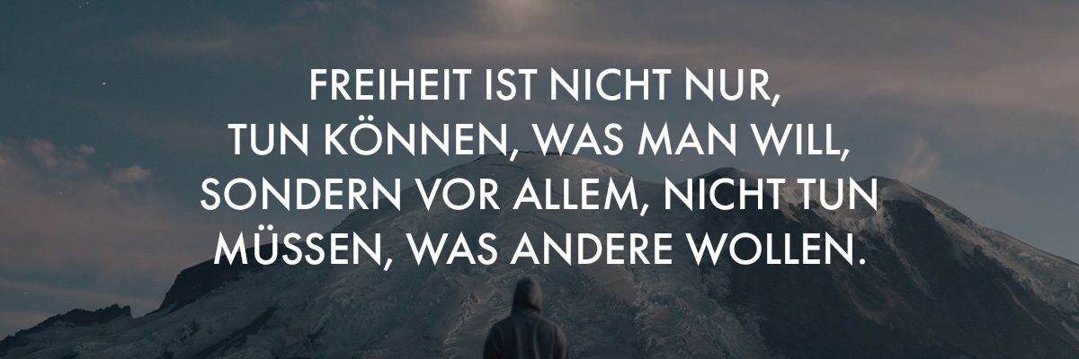Freiheit's banner