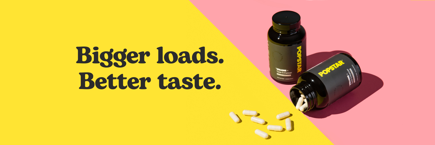 Popstar Volume + Taste Supplement's banner