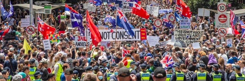 Melbourne Freedom Rally 😀🇦🇺's banner
