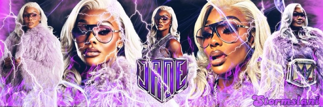 Jade Cargill's banner
