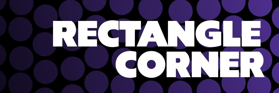 Rectangle Corner's banner