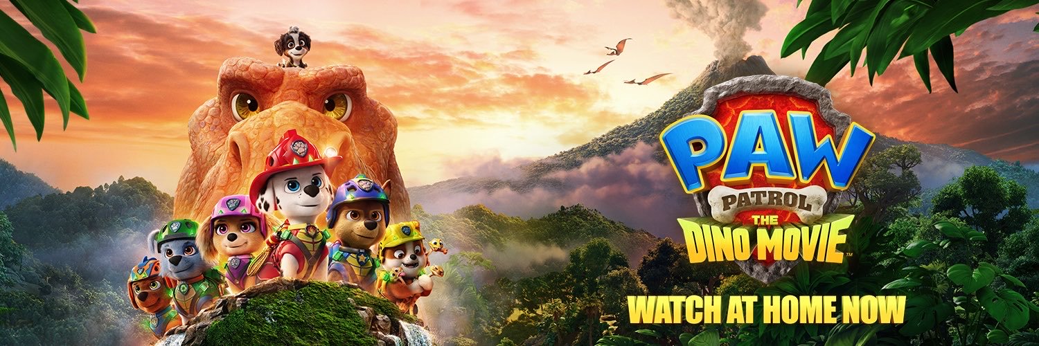 PAW Patrol: The Dino Movie's banner