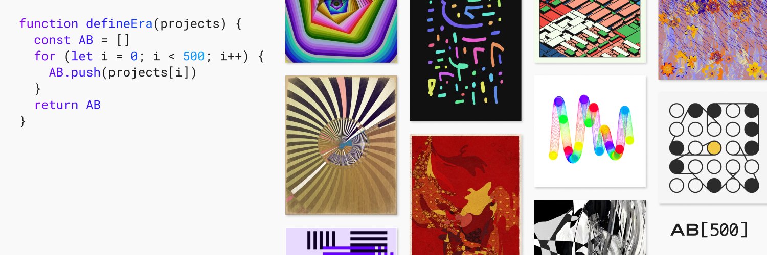 Art Blocks's banner